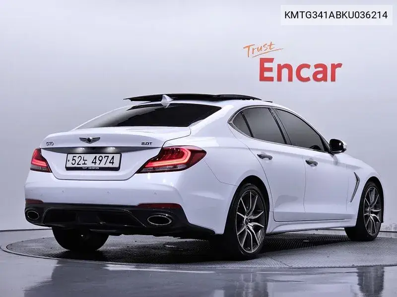 GENESIS G70 2019, VIN KMTG341ABKU036214