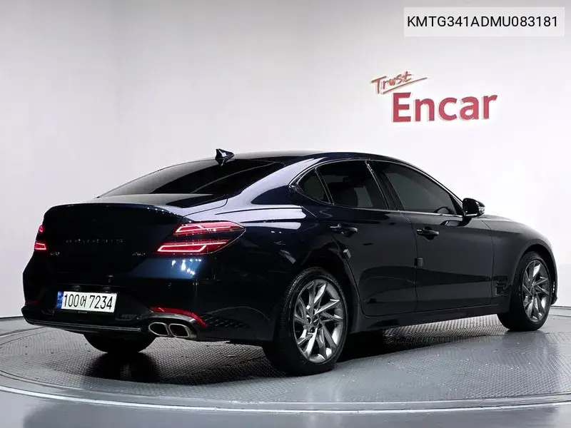 2021 GENESIS G70 VIN KMTG341ADMU083181 — фото 2