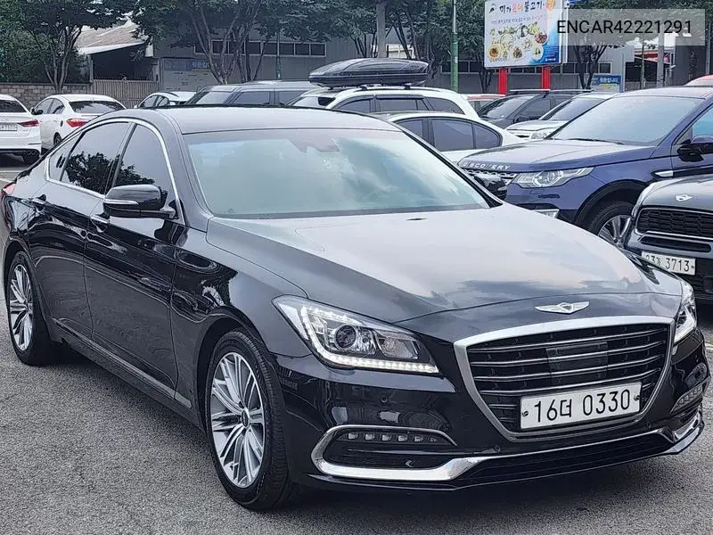 GENESIS G80 2016, VIN KMHGL41DDHU184808