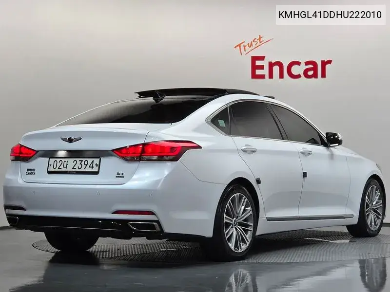 2017 GENESIS G80 VIN KMHGL41DDHU222010 — фото 2