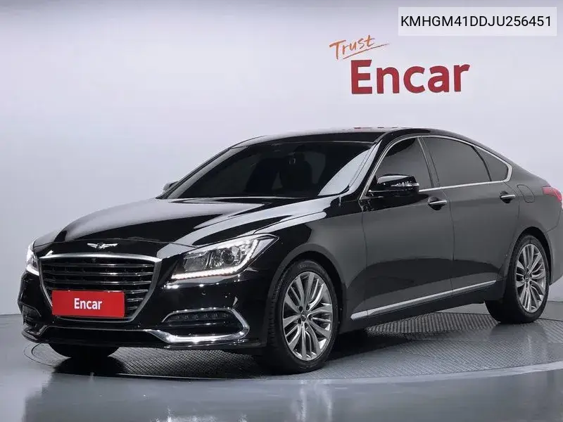 GENESIS G80 2017, VIN KMHGM41DDJU256451