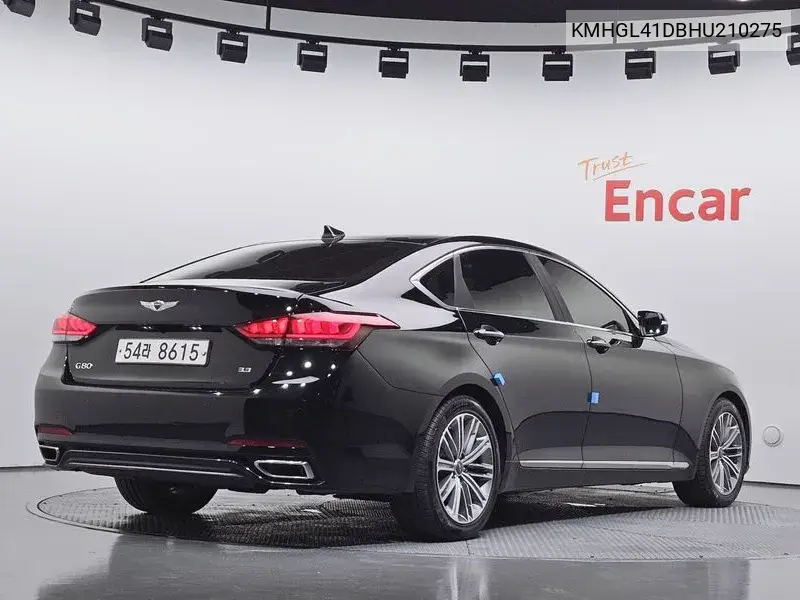 2017 GENESIS G80 VIN KMHGL41DBHU210275 — фото 2