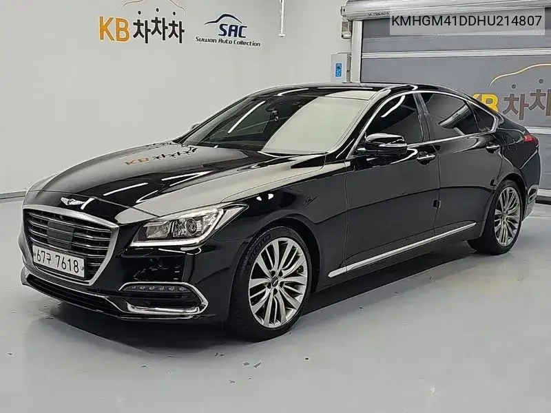 GENESIS G80 2017, VIN KMHGM41DDHU214807