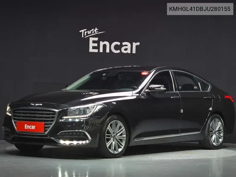 GENESIS G80 2018, VIN KMHGL41DBJU280155