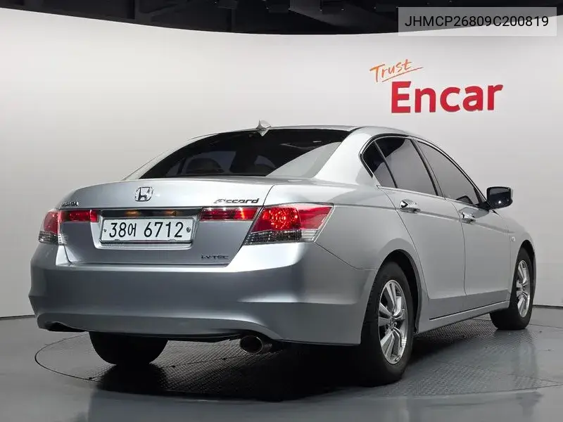 2008 HONDA ACCORD VIN JHMCP26809C200819 — фото 2