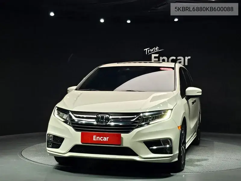 2018 HONDA ODYSSEY VIN 5KBRL6880KB600088 — фото 2