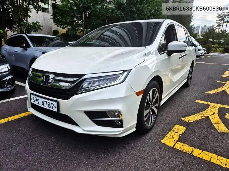 HONDA ODYSSEY 2019, VIN 5KBRL6880KB600830