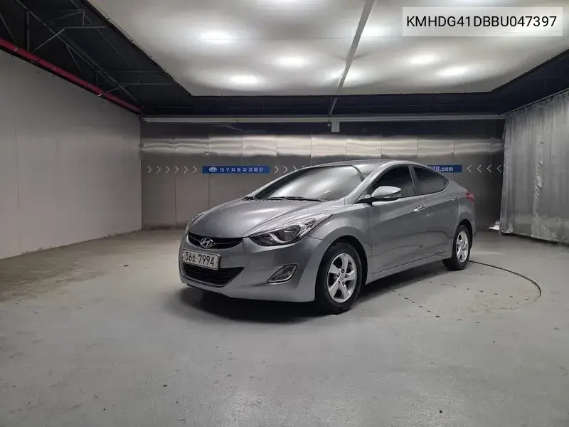 HYUNDAI ELANTRA 2010, VIN KMHDG41DBBU047397