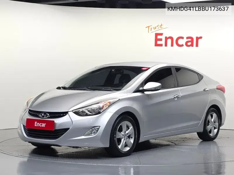 HYUNDAI ELANTRA 2011, VIN KMHDG41LBBU173637