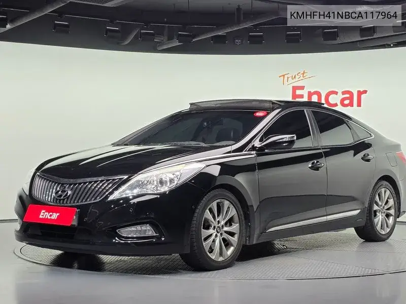 HYUNDAI AZERA 2012, VIN KMHFH41NBCA117964