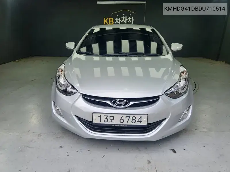 HYUNDAI ELANTRA 2012, VIN KMHDG41DBDU710514