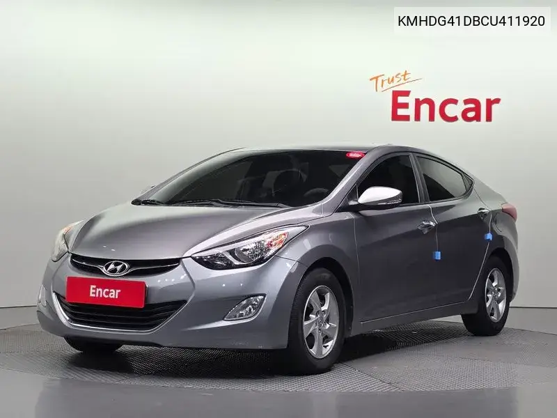 HYUNDAI ELANTRA 2012, VIN KMHDG41DBCU411920