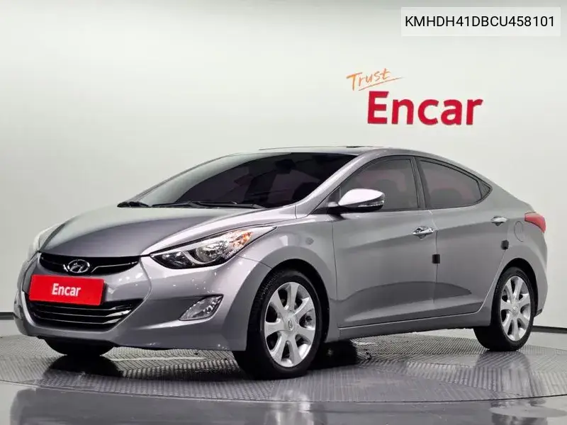 HYUNDAI ELANTRA 2012, VIN KMHDH41DBCU458101