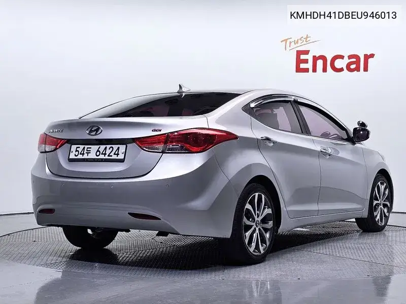 2013 HYUNDAI ELANTRA VIN KMHDH41DBEU946013 — фото 2