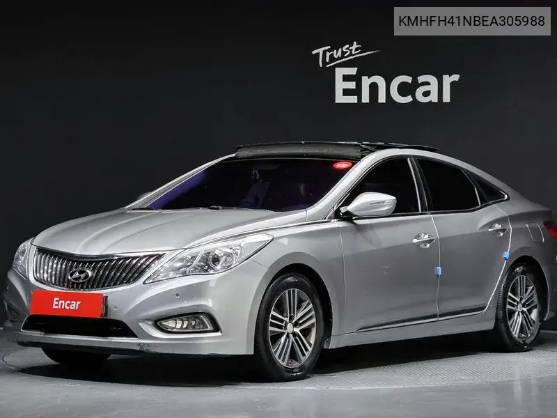HYUNDAI AZERA 2013, VIN KMHFH41NBEA305988