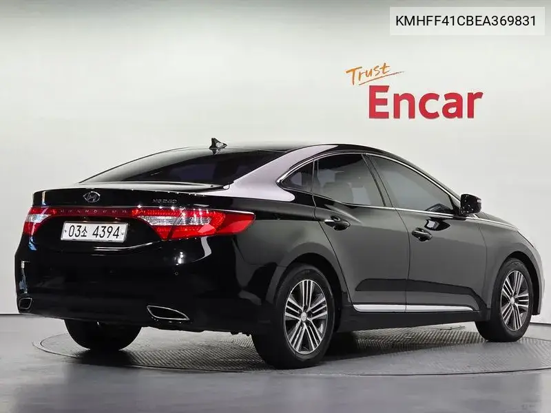 2014 HYUNDAI AZERA VIN KMHFF41CBEA369831 — фото 2