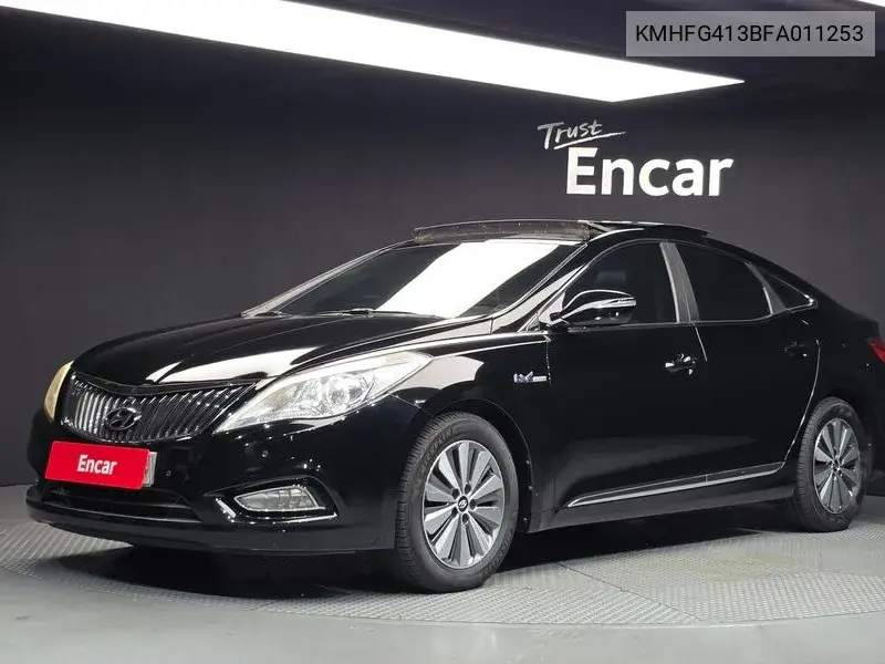 HYUNDAI AZERA 2014, VIN KMHFG413BFA011253