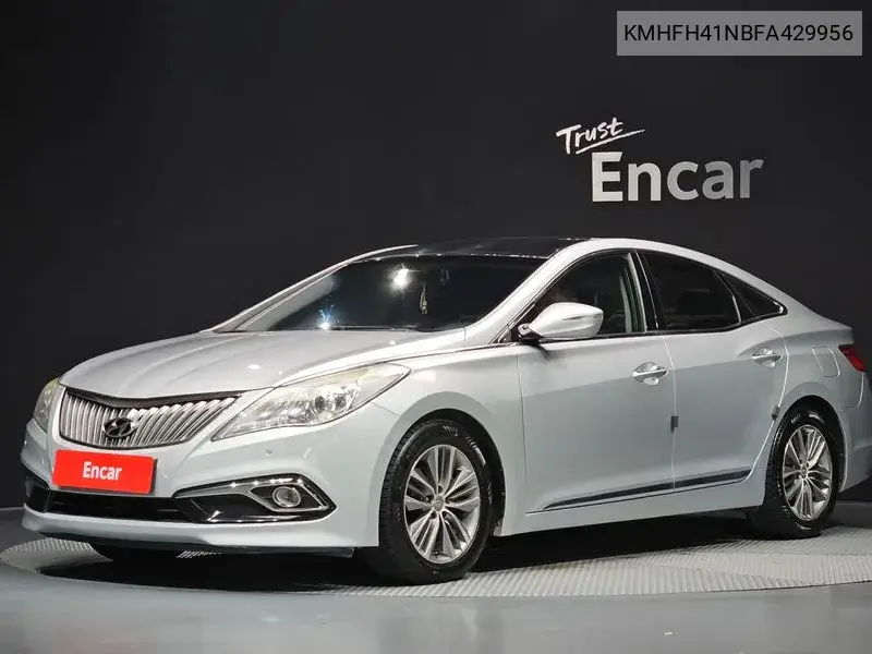 HYUNDAI AZERA 2014, VIN KMHFH41NBFA429956