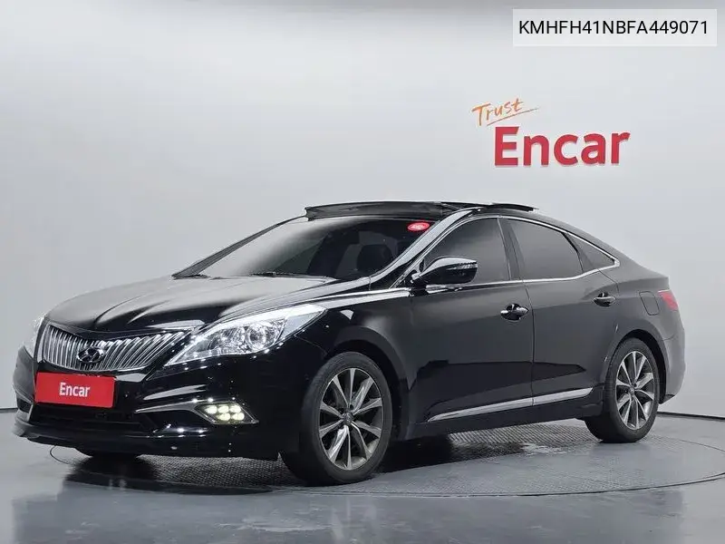 HYUNDAI AZERA 2015, VIN KMHFH41NBFA449071