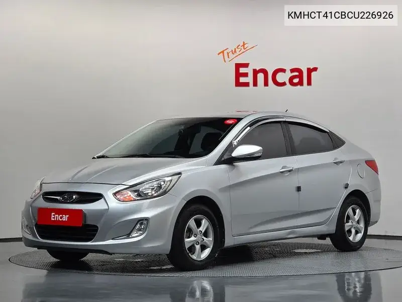 HYUNDAI ACCENT 2012, VIN KMHCT41CBCU226926
