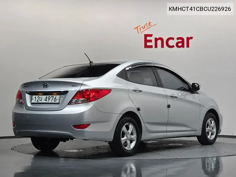 2012 HYUNDAI ACCENT VIN KMHCT41CBCU226926 — фото 2