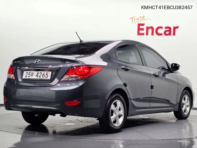 HYUNDAI ACCENT 2012, VIN KMHCT41EBCU382457