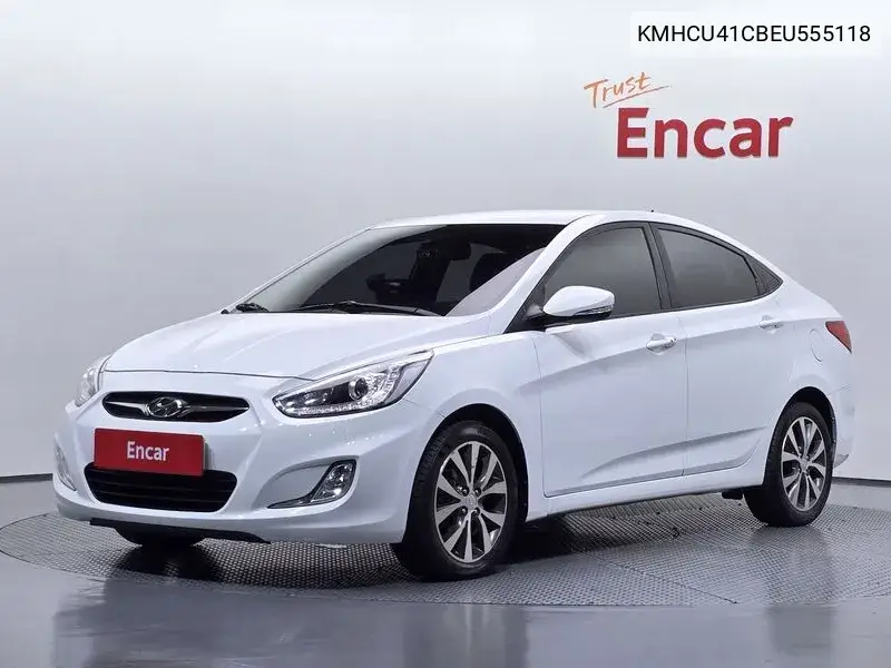 HYUNDAI ACCENT 2013, VIN KMHCU41CBEU555118