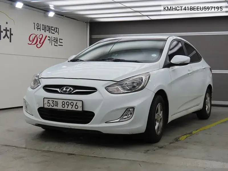 HYUNDAI ACCENT 2014, VIN KMHCT41BEEU597195