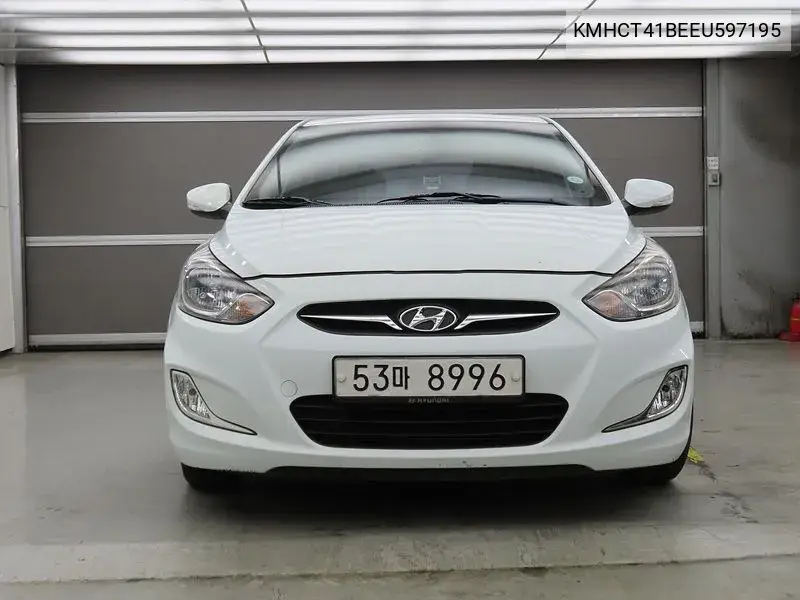 2014 HYUNDAI ACCENT VIN KMHCT41BEEU597195 — фото 2