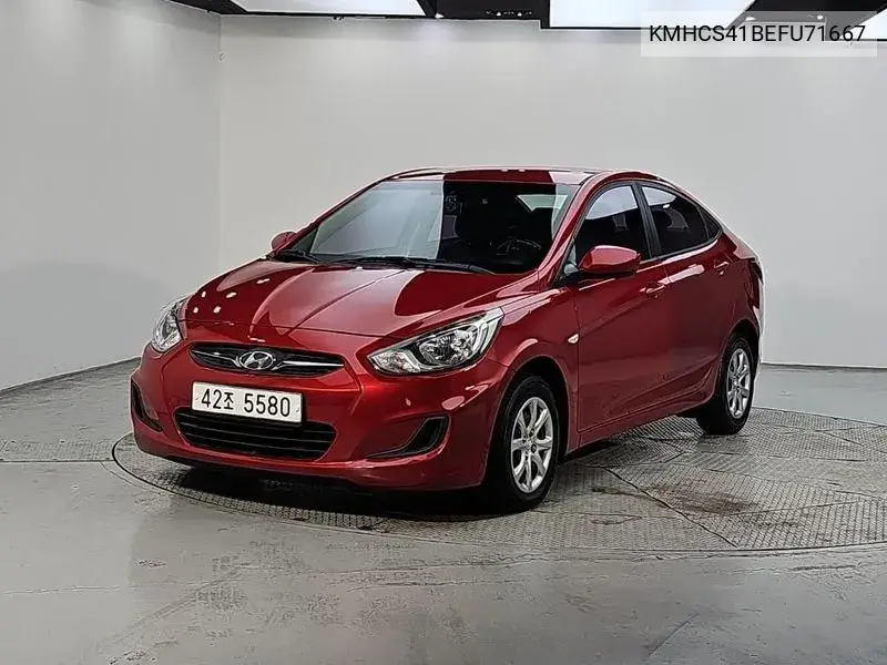 HYUNDAI ACCENT 2014, VIN KMHCS41BEFU71667