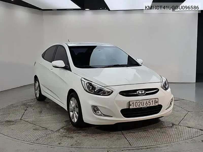 2016 HYUNDAI ACCENT VIN KMHCT41UGGU096586 — фото 2