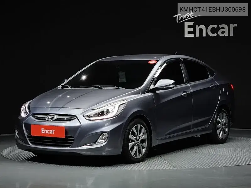 HYUNDAI ACCENT 2017, VIN KMHCT41EBHU300698
