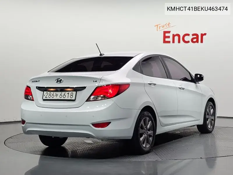 2019 HYUNDAI ACCENT VIN KMHCT41BEKU463474 — фото 2