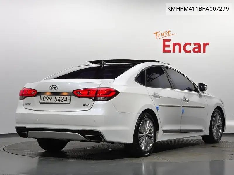 2015 HYUNDAI ASLAN VIN KMHFM411BFA007299 — фото 2