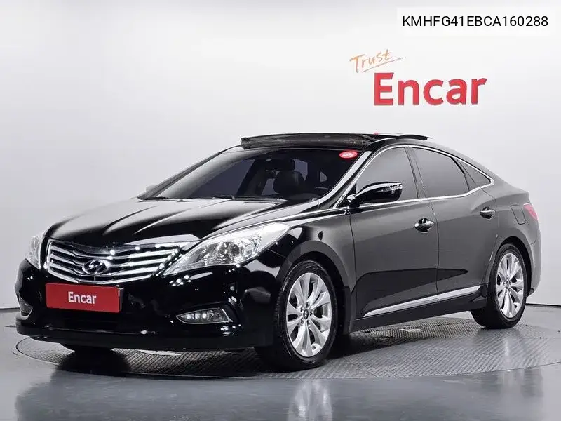 HYUNDAI AZERA 2012, VIN KMHFG41EBCA160288