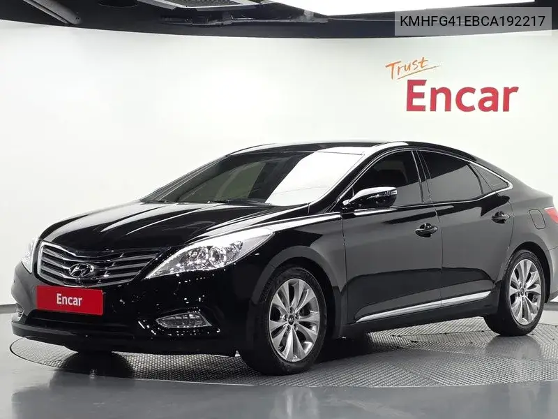 HYUNDAI AZERA 2012, VIN KMHFG41EBCA192217