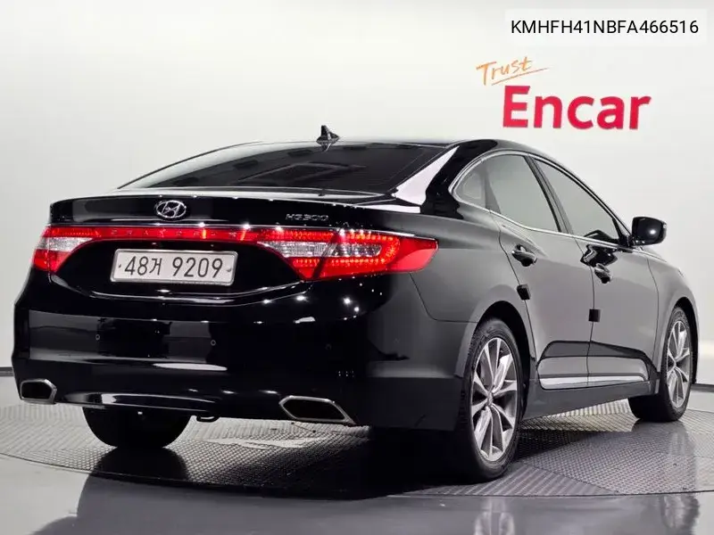 2015 HYUNDAI AZERA VIN KMHFH41NBFA466516 — фото 2