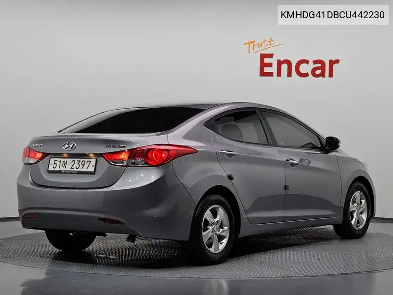 HYUNDAI ELANTRA 2012, VIN KMHDG41DBCU442230