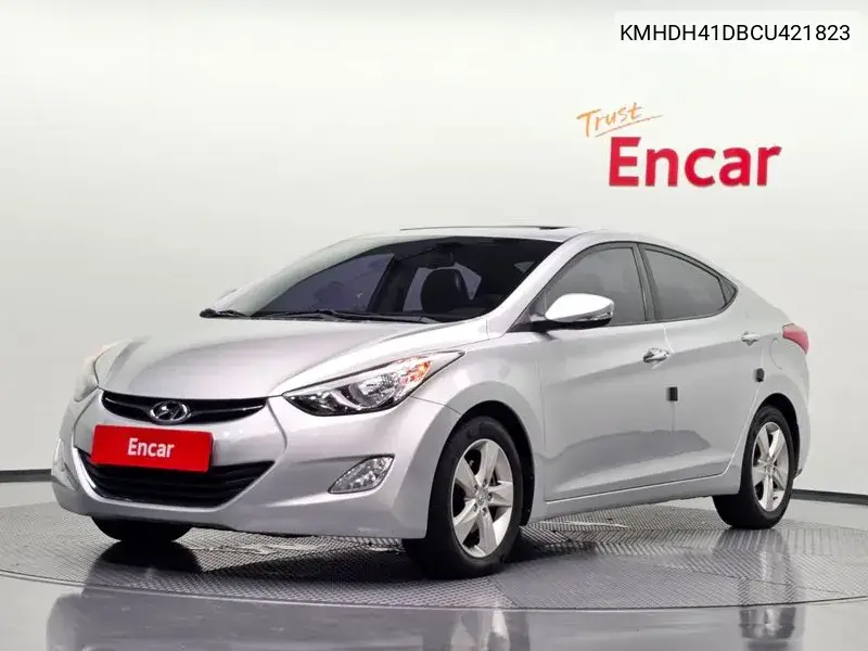 HYUNDAI ELANTRA 2012, VIN KMHDH41DBCU421823