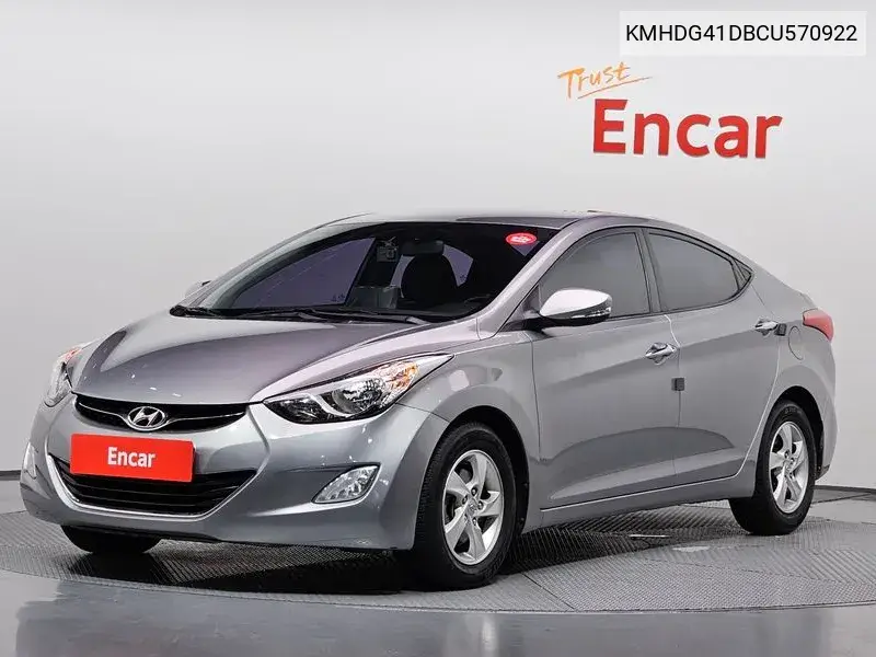 HYUNDAI ELANTRA 2012, VIN KMHDG41DBCU570922