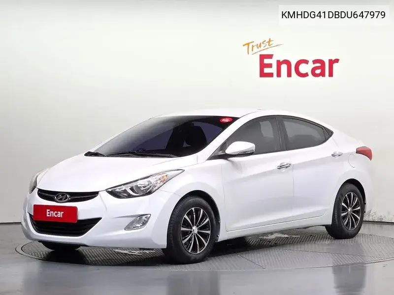 HYUNDAI ELANTRA 2012, VIN KMHDG41DBDU647979