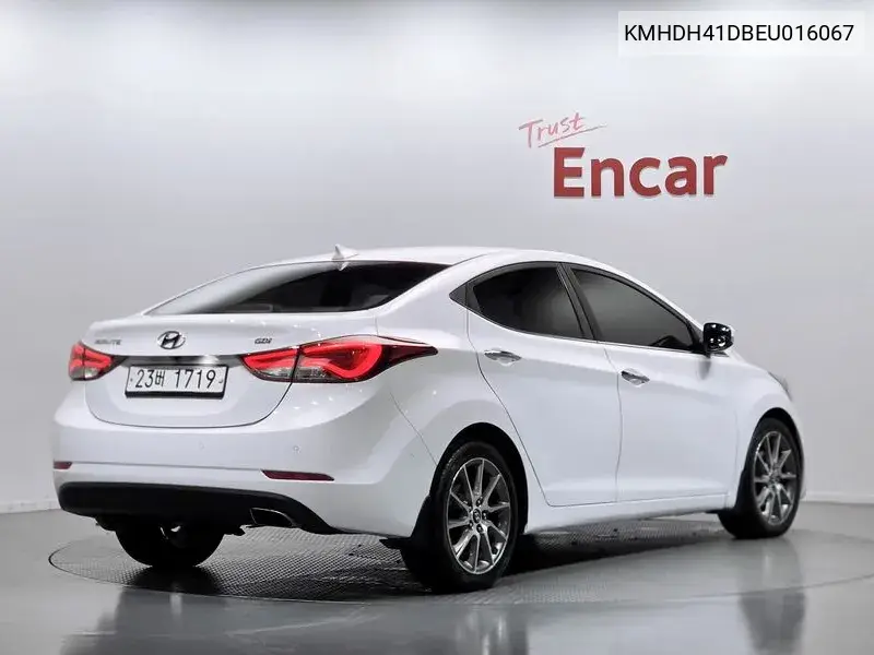 2013 HYUNDAI ELANTRA VIN KMHDH41DBEU016067 — фото 2