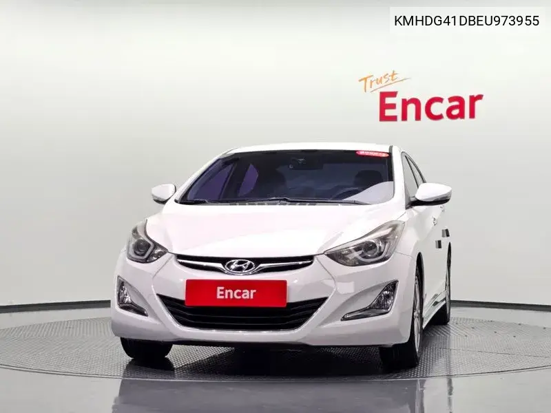 2013 HYUNDAI ELANTRA VIN KMHDG41DBEU973955 — фото 2