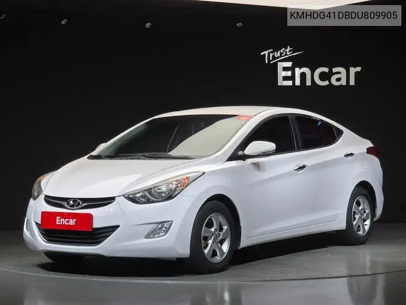 HYUNDAI ELANTRA 2013, VIN KMHDG41DBDU809905