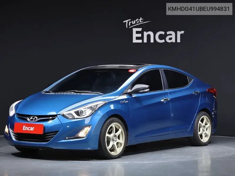 HYUNDAI ELANTRA 2013, VIN KMHDG41UBEU994831