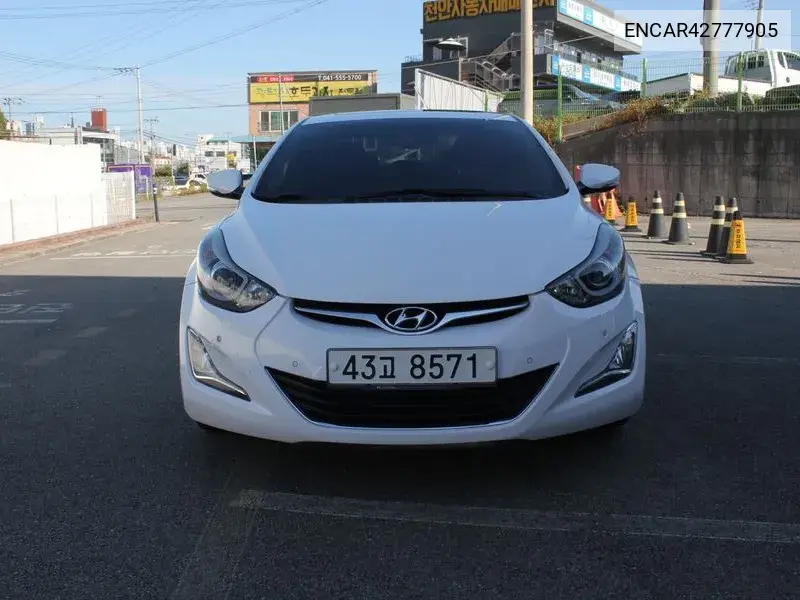 HYUNDAI ELANTRA 2013, VIN N/A