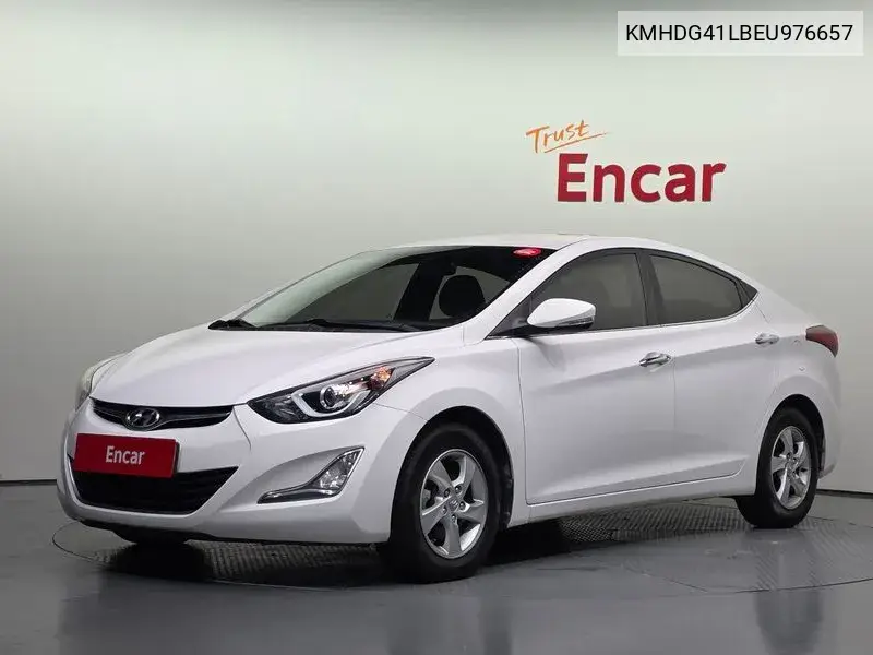 HYUNDAI ELANTRA 2013, VIN KMHDG41LBEU976657