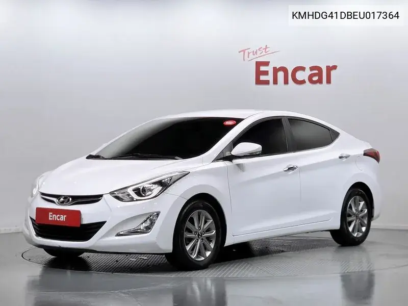 HYUNDAI ELANTRA 2013, VIN KMHDG41DBEU017364