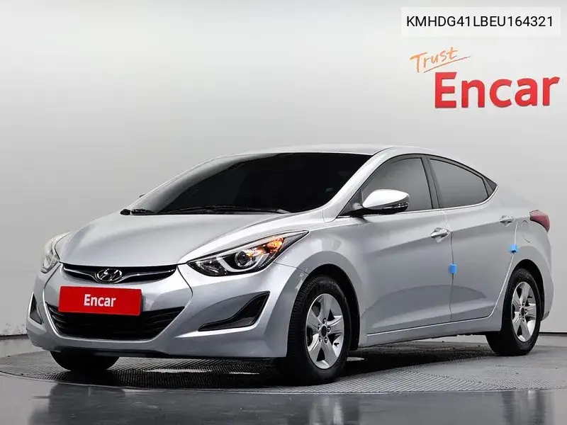 HYUNDAI ELANTRA 2014, VIN KMHDG41LBEU164321