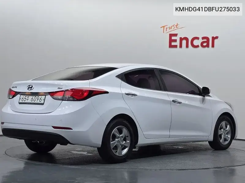 2014 HYUNDAI ELANTRA VIN KMHDG41DBFU275033 — фото 2